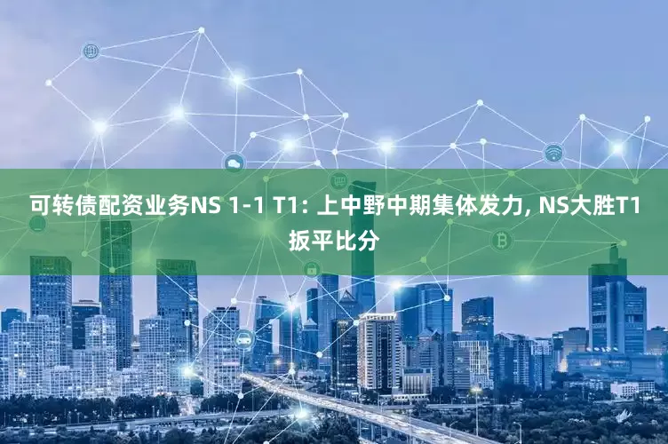 可转债配资业务NS 1-1 T1: 上中野中期集体发力, NS大胜T1扳平比分